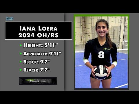 Video of IANA Loera - 2024 OH/RS MLK 2023 HiLytz
