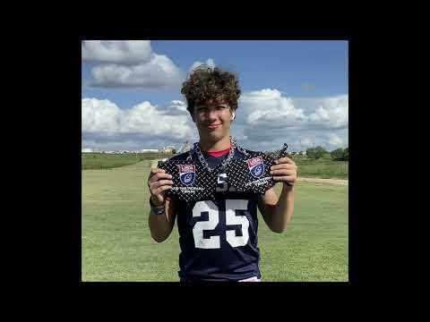 Video of Andre Gjerpe-2021 USA Football National Team Training Camp-Best DB Award Winner