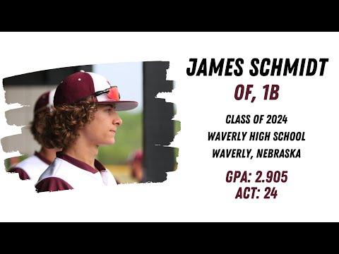 Video of James Schmidt - Baseball - Class of 2024