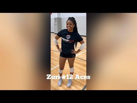 Video of Zuri Serving Aces