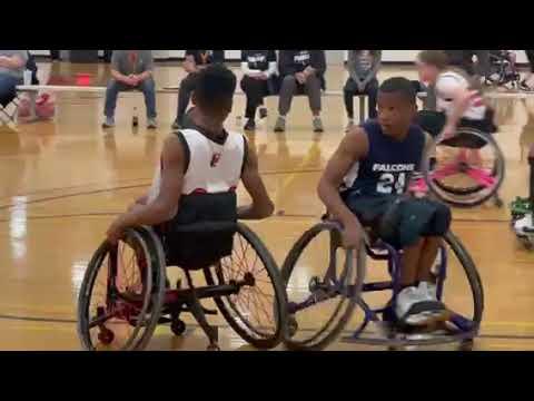 Video of Mid-season wheelchair basketball highlight reel (10th grade, 2022-23)