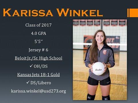 Video of Karissa Winkel 2017- DS/ Libero