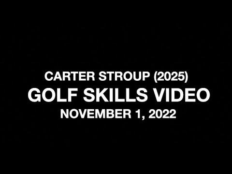 Video of Golf Skills Video [November 1, 2022]