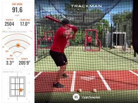 Video of Ryan Smolen Hitting 