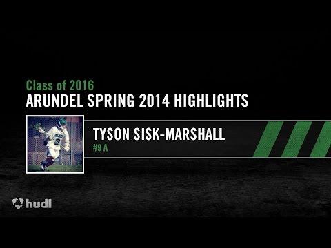 Video of Tyson Sisk-Marshall Sophomore Highlights Class of 2016 Lacrosse Attack 