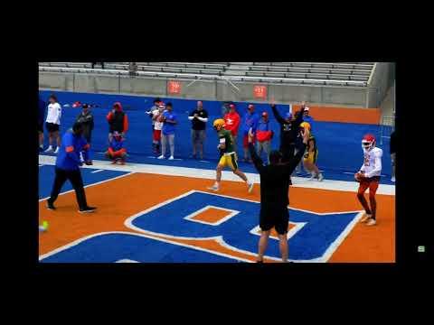 Video of One hand TD catch at Boise State camp