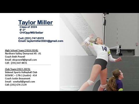 Video of Taylor Miller - 2024 6'-2" OH/Opp/Setter #14 - USAV 2023 Highlights
