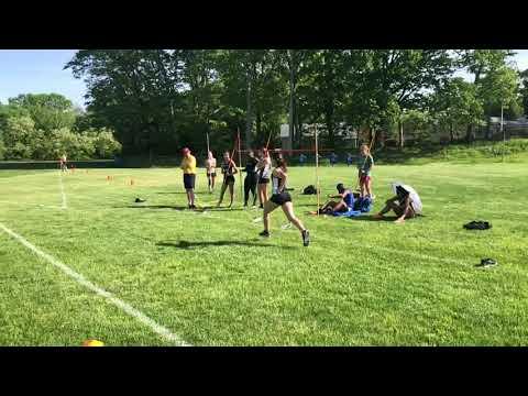 Video of May 2018 State Sectionals - Non Public B South (4th place - 89.10 ft)