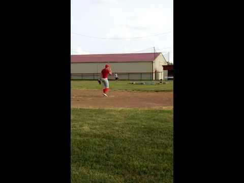 Video of Logan Hollingsworth fielding