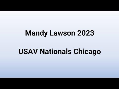 Video of Mandy Lawson Nationals Highlight Video 2023