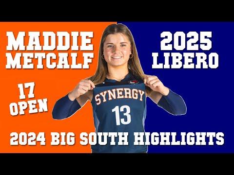 Video of Maddie Metcalf, 2024 Big South Highlights, 17 OPEN