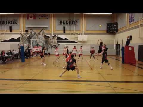 Video of Bryston Bilawka 2025 Outside Hitter Kelowna Super Series Highlights