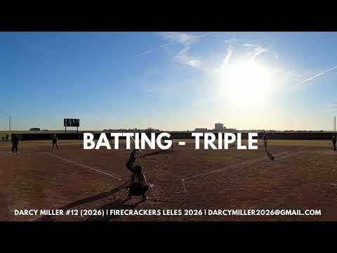Video of HS Ball Week One - Darcy Miller 2026