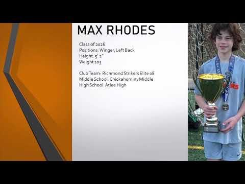 Video of Max Rhodes 2021-22 Season Highlights