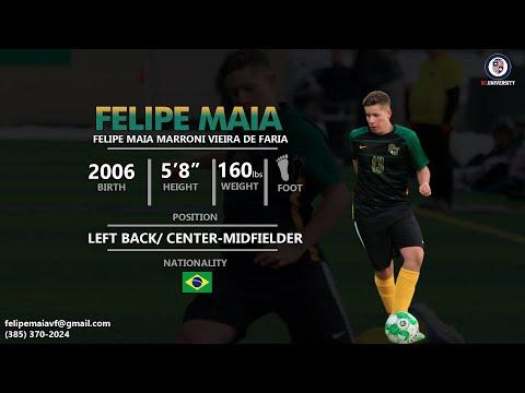 Video of Felipe Maia - Left Back / Center-Midfielder - 2006 (2022)