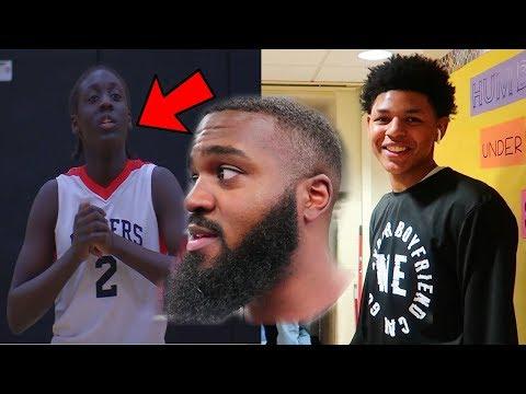 Video of Best DUO In Middle School Basketball? LeBron’s Little Cousin Can Hoop! 
