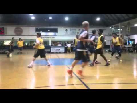 Video of 14yr old Ramon de Jesus lighting summer league 