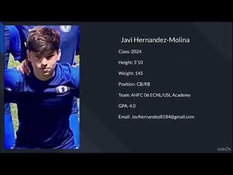 Video of Javi Hernandez-Molina 2024 CB/RB