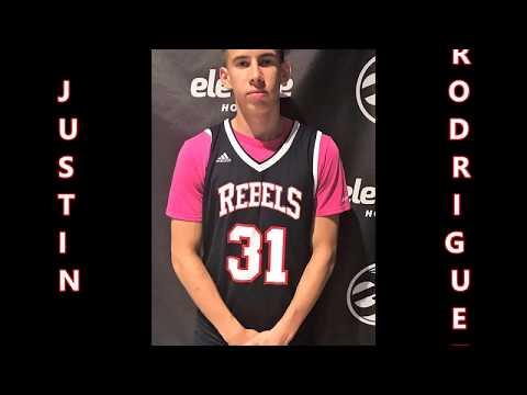 Video of Justin Rodriguez AAU season highlights 