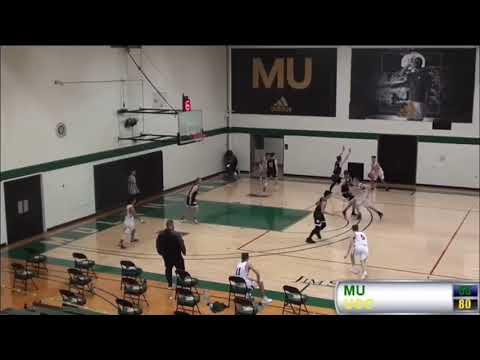 Video of Multnomah vs. Umpqua CC (#22 white jersey, shooting guard)