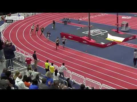 Video of 4x200m PR 1:30.74 3rd Leg