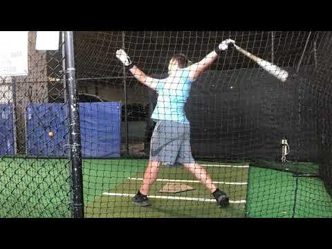 Video of hitting practice 