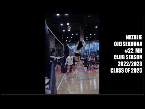 Video of Natalie Ojeisekhoba ICON Club Volleyball 2022/2023 