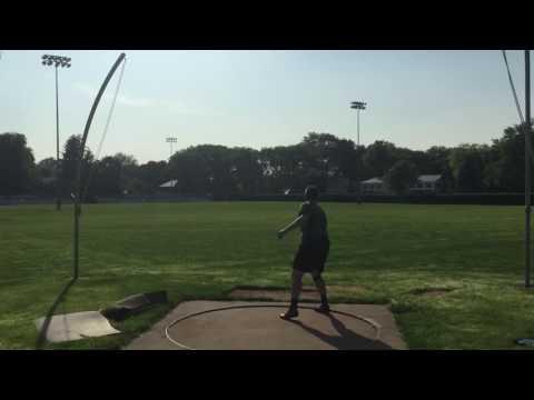 Video of May 2016 - Discus training before PIAA State Championship meet