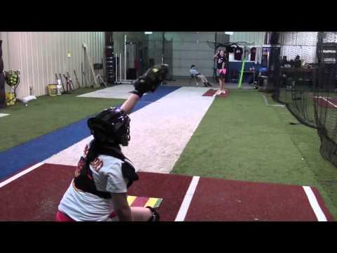 Video of hitting and pitching #1 2-12-15