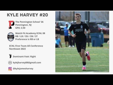 Video of Kyle Harvey (Class of 2026 / Match Fit Academy 2008 ECNL) 2024 Spring Highlights (March/April)
