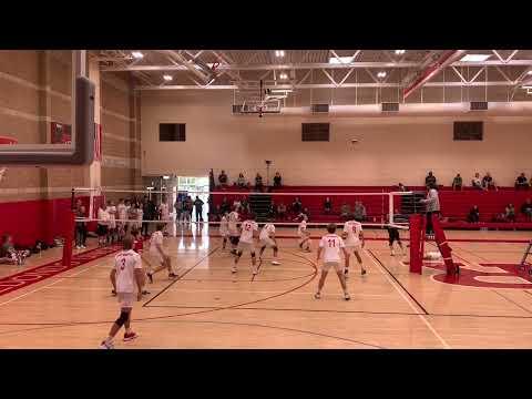 Video of Redondo boys volleyball tournament highlights (setter #8)