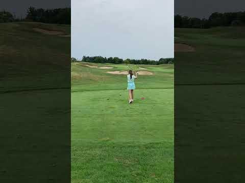 Video of 2022-09-11 Makefield Highlands GC-7Iron-Par 3 17th hole