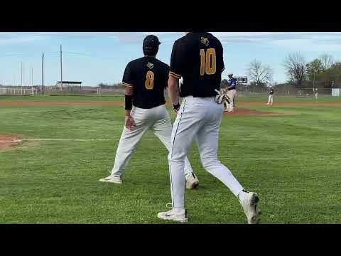 Video of Jack Wetzig single, double, 3 run homer