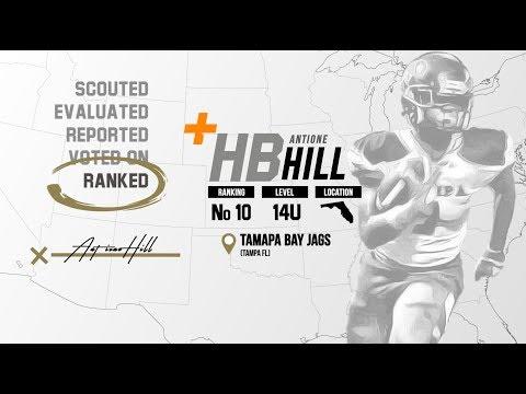 Video of Antoine Hill 14U HB RNRTop 100 #10 Ranking 2018-2019