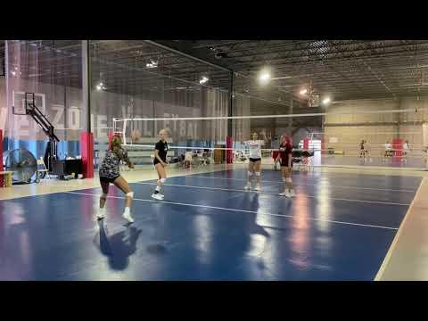 Video of Brooke Atkins Serve Receive #1