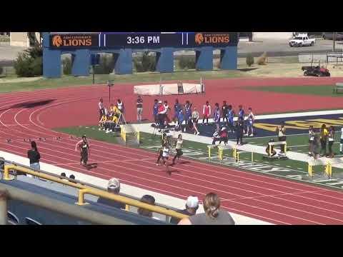 Video of 100m 1st place