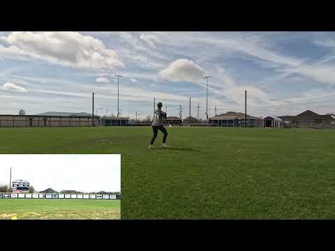 Video of Katie Galmarini fielding practice