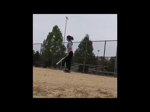 Video of Abby Bardonaro class of 2022 slap hitter/CF/OF Batting practice