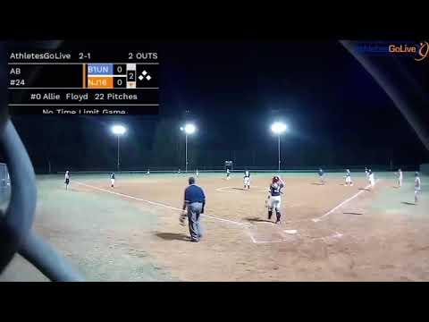 Video of Throw out At 2nd from CF fence vs intensity KOD 16U
