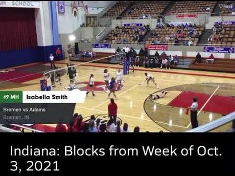 Video of #2 block in Indiana 