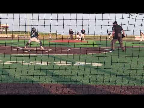 Video of Catching - Defense plays at plate