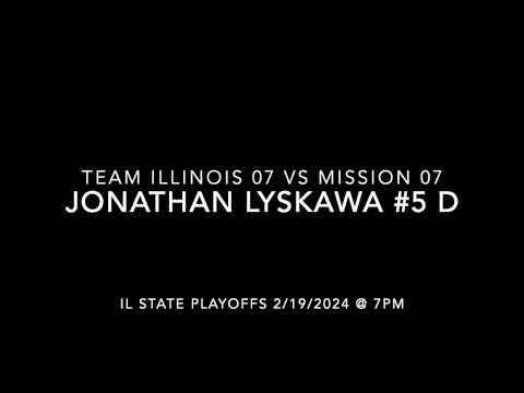 Video of Jonathan Lyskawa #5 Defense 2007 TI - Class of 2025 - Highlights