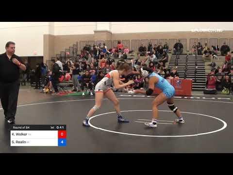 Video of 2019 Womens Nationals And World Team Trials - 57 Kg Round Of 64 Kenedi Welker Team Nevada Vs Skye Realin Team Hawaii