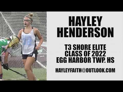 Video of 2022 Hayley Henderson 2020 Summer Highlights T3 Elite Shore Black 