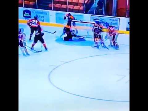 Video of Tyler Pietrowski Backhander Goal on the rush