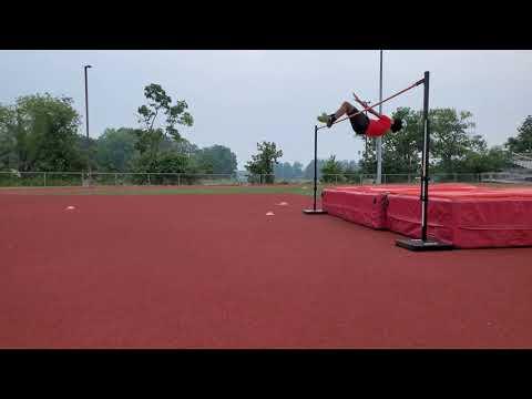 Video of Enaji 5 Step 6'2" High Jump Practice