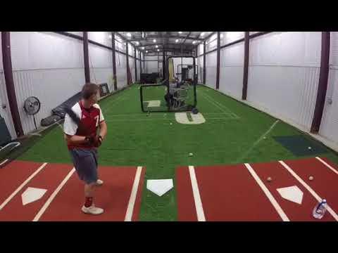 Video of Trevor Janzen hitting cages