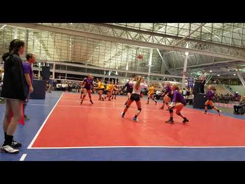 Video of Marissa Marzullo, #2 serve and digs