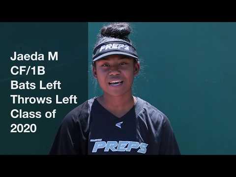 Video of Jaeda McFarland c/o 2020