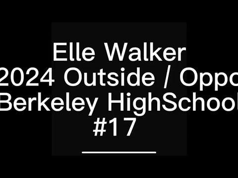 Video of Elle Walker #17 | 2024 | 5'11" | OH/Oppo - Aug-Sept 2022